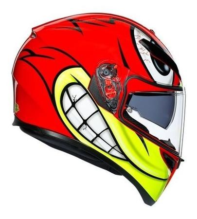 Imagem de Capacete Agv K3 SV Birdy Vermelho Tamanho 62