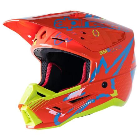 Capacete Alpinestars SM5 Action Laranja Imagem de Capacete Alpinestars SM5 Action Laranja