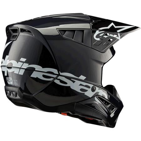 Capacete Alpinestars SM5 Corp Cinza Escuro Imagem de Capacete Alpinestars SM5 Corp Cinza Escuro