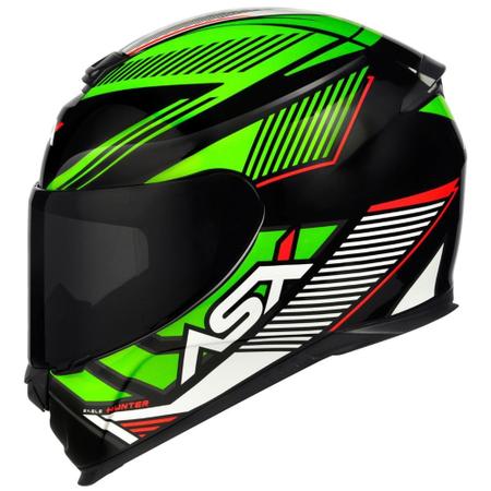 Imagem de Capacete ASX Para Motociclista Esportivo Eagle Hunter Novo Lançamento