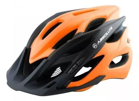 Capacete Bicicleta Ciclismo Mtb Absolute Wild Bike com Sinalizador Led