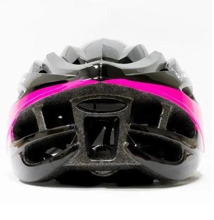 Imagem de Capacete ciclismo bike absolute mia pto/rosa com led