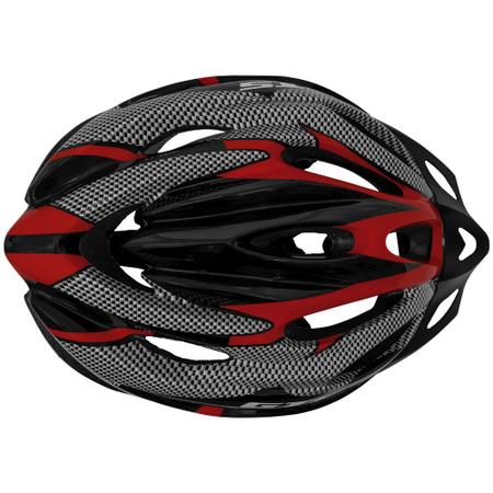Imagem de Capacete Ciclismo com Led Outmold GTS FJH-26 Vermelho G