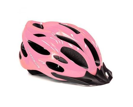 Imagem de Capacete Ciclismo Feminino Nero Tamanho M 54/57cm Led Traseiro e Viseira Absolute