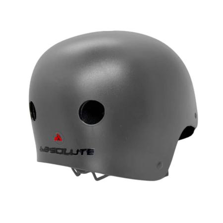 Capacete Coquinho Ciclista Bike Bicicleta Skate Absolute - Cinza