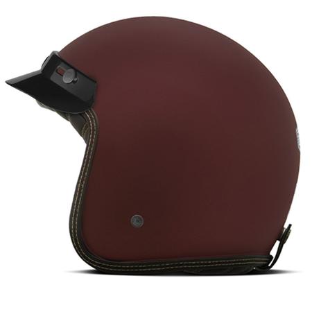 Capacete Custom Aberto Etceter Seven Eight Fosco com Viseira Bubble -  Capacete de Moto - Magazine Luiza