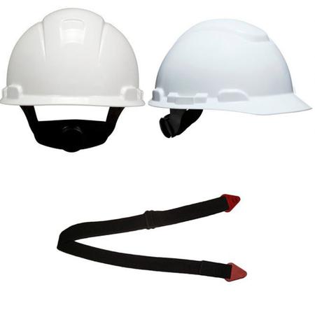 Imagem de Capacete de Segurança Branco C/Catraca H700+Tira Jugular extra 3M