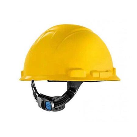 Imagem de Capacete de seguranca com carneira ajuste facil e jugular amarelo  hb004570899   3m