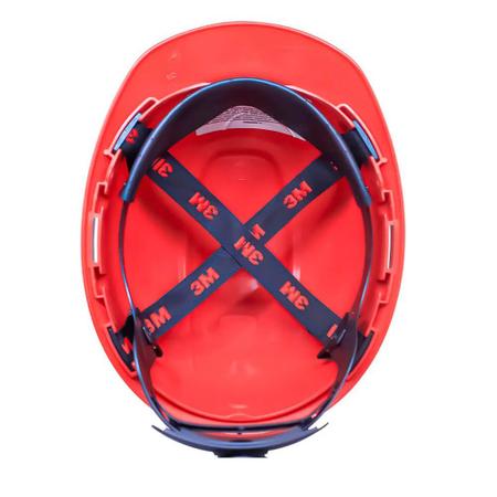 Imagem de Capacete De Segurança H-700 3M Vermelho