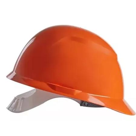 Imagem de Capacete de segurança proteção regulável com jugular cores variadas para eletricista engenheiro pedreiro obras