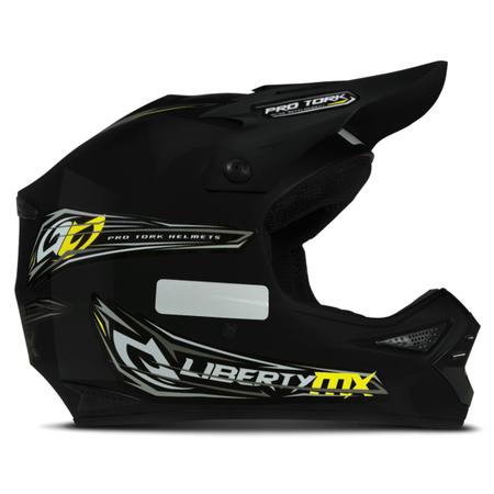 Imagem de Capacete Esportivo Motocross Trilha Enduro Pro Tork Liberty Mx Pro Off Road