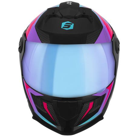 Capacete Motoqueiro Fechado ProTork Stealth Desenho Rabbit Brilhante  Viseira Fumê Lançamento - Pro Tork - Capacete de Moto - Magazine Luiza