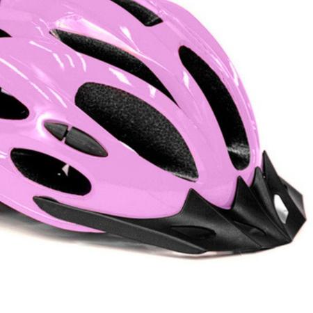 Imagem de Capacete Feminino Ciclismo Nero Absolute Com Led Sinalizador Mtb Tam M 54 à 57cm