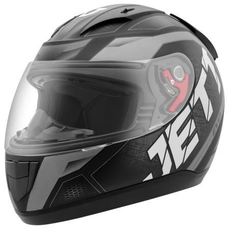 Imagem de Capacete Feminino Masculino Fechado Jett Evo Line Fosco Pro Tork