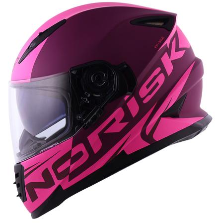 Imagem de Capacete Feminino Norisk ff302 Manty Pink Fosco Rosa