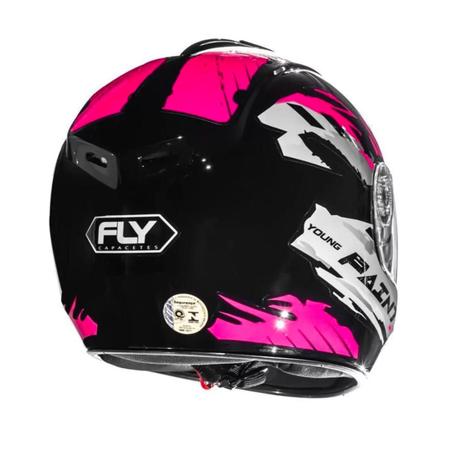 Imagem de Capacete FLY Young HG Paint Rosa Infantil