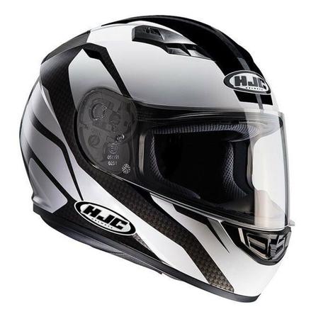 Capacete Hjc Cs 15 Sebka Preto 4 Estrelas Sharp Capacete de Moto