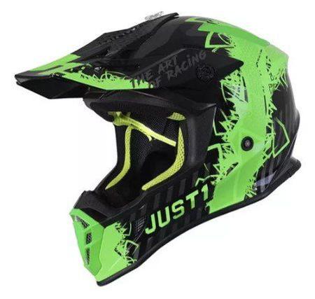 Imagem de Capacete Just1 J-38 Mask Motocross Off Road Italiano Preto