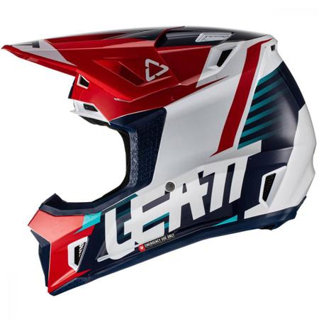 Imagem de Capacete Leatt 3.5 Azul/Vermelho