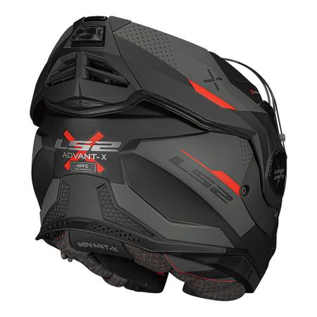 Imagem de Capacete ls2 advant x oblivion cinza fosco