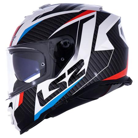 Imagem de Capacete ls2 ff 800 storm racer branco