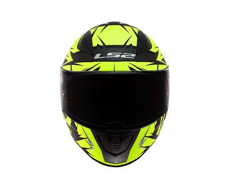 Imagem de Capacete LS2 FF353 Rapid Cromo Preto e Amarelo Fosco Mais Viseira Camaleão