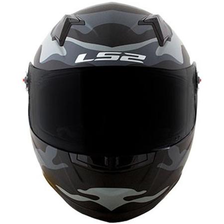 Imagem de Capacete LS2 FF358 Army Cinza Fosco Tamanho:G