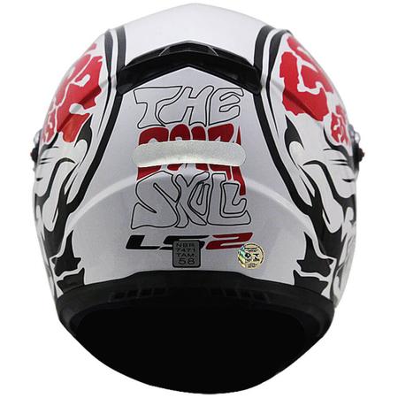 Ls2 the best sale crazy skull helmet