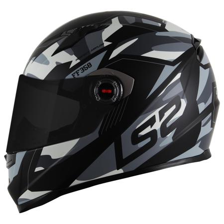 Imagem de Capacete ls2 ff358 tank cam matte black