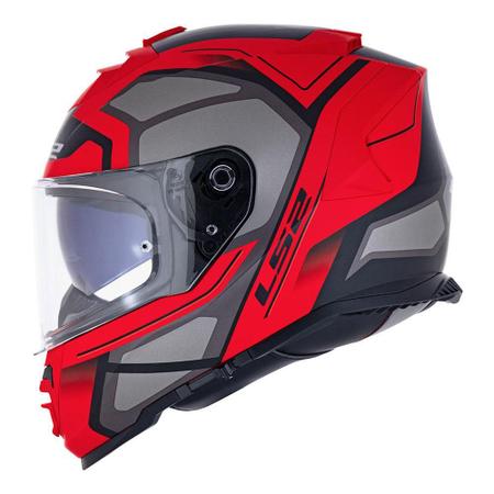 Imagem de Capacete Ls2 Ff800 Storm Faster Matte Red Titanium