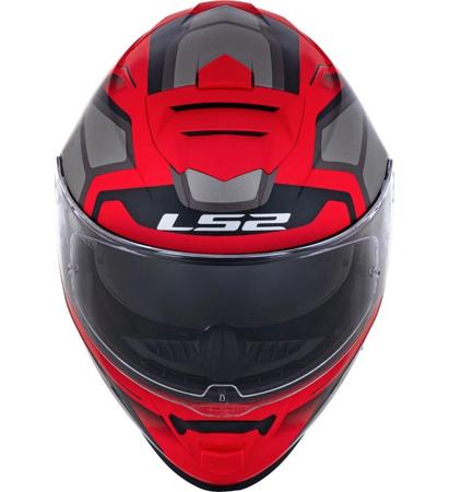 Imagem de Capacete Ls2 Ff800 Storm Faster Vermelho Titanium