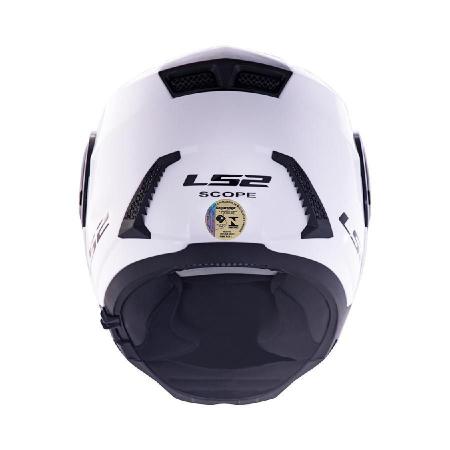 Imagem de Capacete Ls2 Ff902 Scope Bco Escamoteável Viseira Interna 60