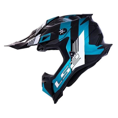 Imagem de Capacete Ls2 Mx700 Subverter Evo Max - Turquesa - 58 (M)