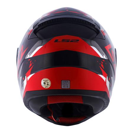 Imagem de Capacete ls2 rapid grow vermelho