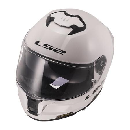 Imagem de Capacete ls2 stream ii monocolor branco