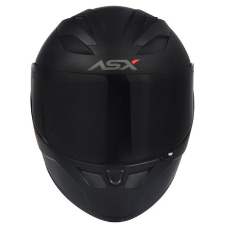 Imagem de Capacete Masculino Feminino Asx City Preto Fosco + Viseira