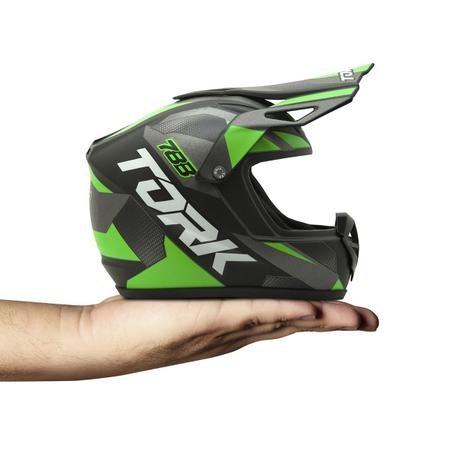 Capacete Mini Enfeite Pro Tork Modelo Cross Tork Edition