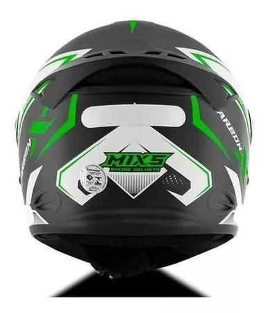 Imagem de Capacete Mixs Mx2 Carbon X Fechado Para Moto Pro Tork