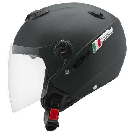 Imagem de Capacete Moto Aberto Feminino Masculino Pro Tork New Atomic Elite Viseira Interna