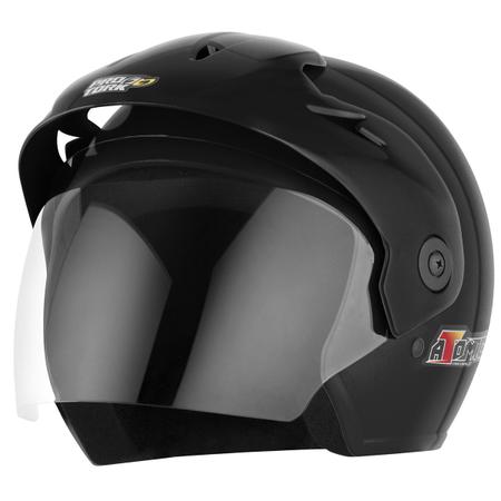 Imagem de Capacete Moto Aberto Pro Tork Atomic Com Viseira Masculino Feminino