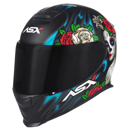 Casco discount moto catrina