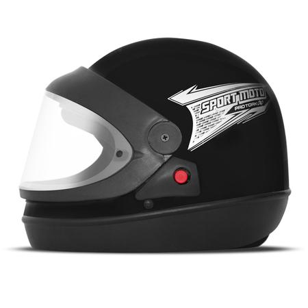 Imagem de Capacete Moto Automático Pro Tork Sport Moto Fechado Feminino Masculino