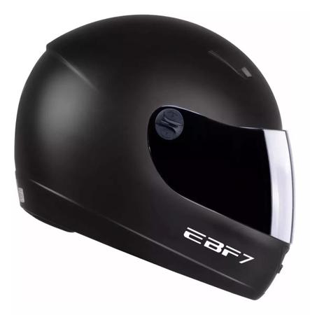 Imagem de Capacete Moto Ebf E7 Solid GT Carbon Preto Fosco