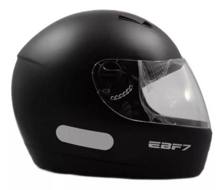 Imagem de Capacete Moto Ebf E7 Solid GT Carbon Preto Fosco