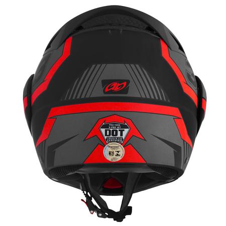 Imagem de Capacete Moto Escamoteável Robocop Articulado Pro Tork V-Pro Jet 3