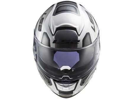 Imagem de Capacete moto fechado com óculos interno LS2 FF397 Vector (Tri-composto)