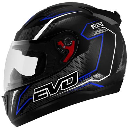 Imagem de Capacete Moto Fechado Etceter Evoline Esportivo Masculino Feminino