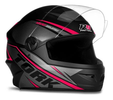 Imagem de Capacete moto fechado masculino e feminino Pro Tork R8 fosco