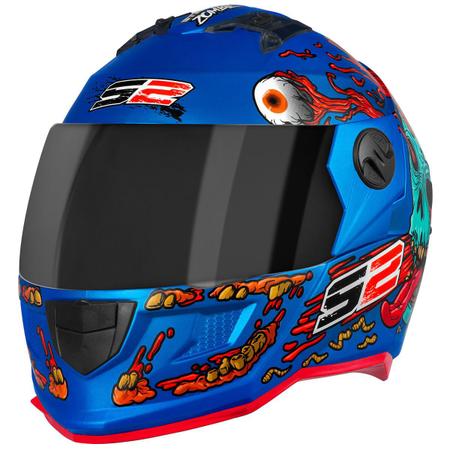 Capacete Motoqueiro Fechado ProTork Stealth Desenho Rabbit Brilhante  Viseira Fumê Lançamento - Pro Tork - Capacete de Moto - Magazine Luiza