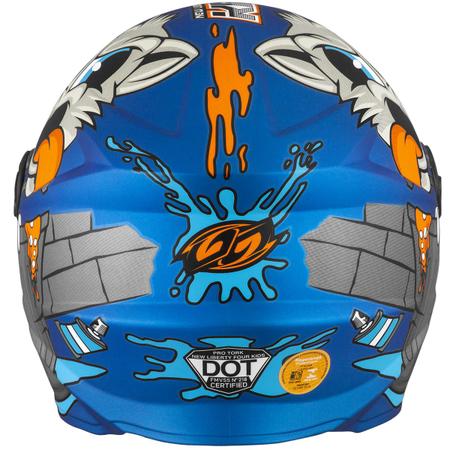 Capacete De Moto Infantil Desenho New Liberty 4 Kids Barato